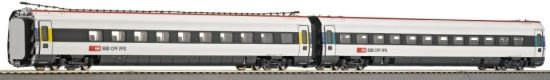 Set of 2 Passenger Add-on cars for ICN train <br /><a href='images/pictures/Roco/63155.jpg' target='_blank'>Full size image</a>